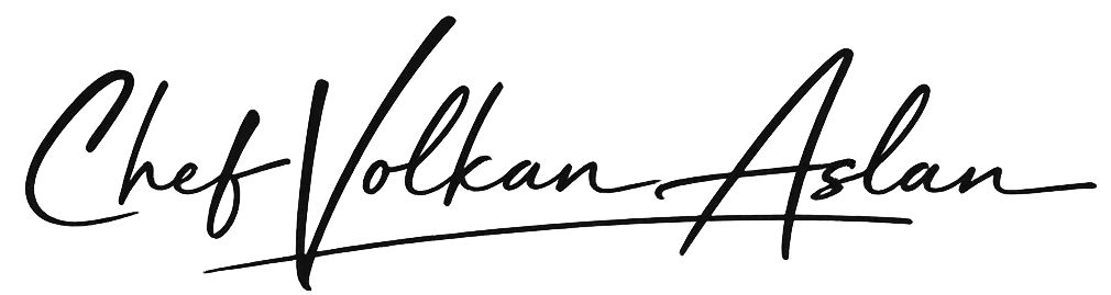 Chef Volkan Aslan signature logo